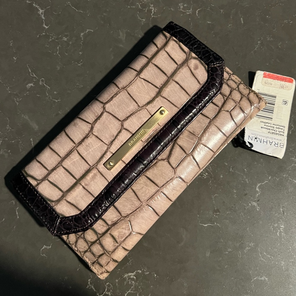 Brahmin Snakeskin Wallet NWT